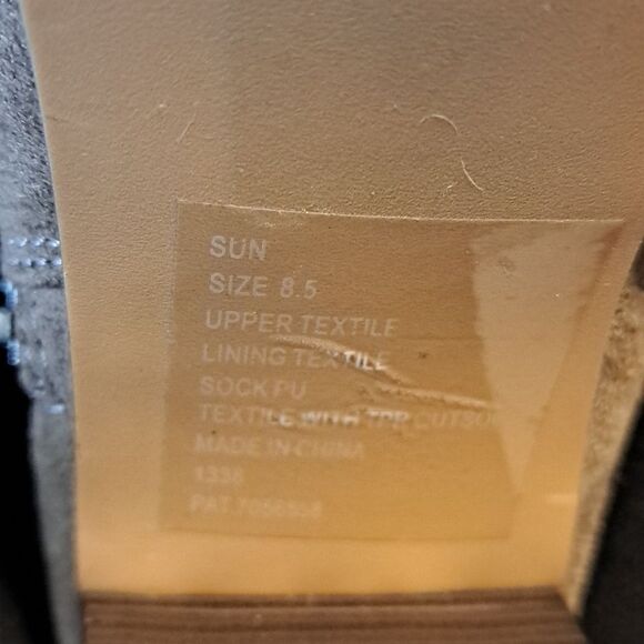 Francesca Women’s New Boot Open Toe Bootie Perforated Faux Suede Zipper Size 8.5 - Picture 10 of 10